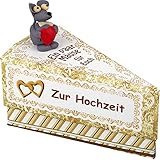 Geldgeschenk und Geschenkverpackung mit Glückfigur
