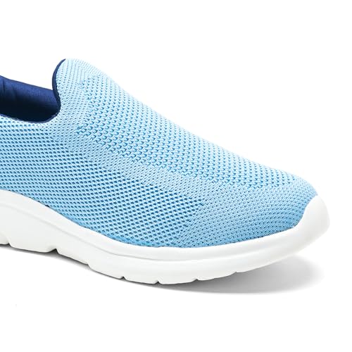 Image of ASIAN Firefly-121 Women's Walking Shoes | Lightweight Slip-On Sneakers with Arch Support, Soft Cushion Sole & Breathable Mesh | Ideal for Daily Walks, Travel & All-Day Comfort