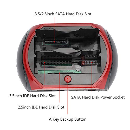 Estación Dock SATA IDE con Lector de Tarjetas USB 2.0 miniatura 3