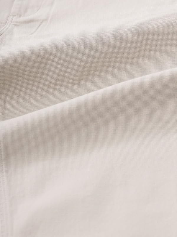 Image of CROCODILE Men Solid Casual Chino Trousers | Trim Fit | Mid Rise | Button Fly | Ankle Length