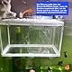 Aufzuchtbecken Aquarium mit Isolation Netz und Saugnäpfe - Ablaichkasten/Ablaichbecken für Aquarium - Zuchttanks Trennnetz für Aquarien - Babybecken Quarantänebecken Zuchtbecken - 260 x 155 x 150 mm