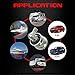 Ampper Battery Disconnect Switch 12V - 48V, Master Battery Switch Disconnect Power Cut Shut Off for Car, RV and Boat (200A, On/Off)