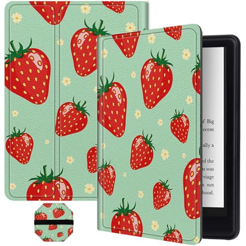 Kindle Paperwhite ��11���� 6.8�C���` �V�O�l�`���[�G�f�B�V���� E-Reader 2021 �}���`�A���O���X�^���h �X���� PU���U�[ �X�}�[�g�J�o�[�P�[�X �����E�F�C�N/�X���[�v�@�\�t�� + �X�N���[���N���[���p�b�h1���t�� �X�g