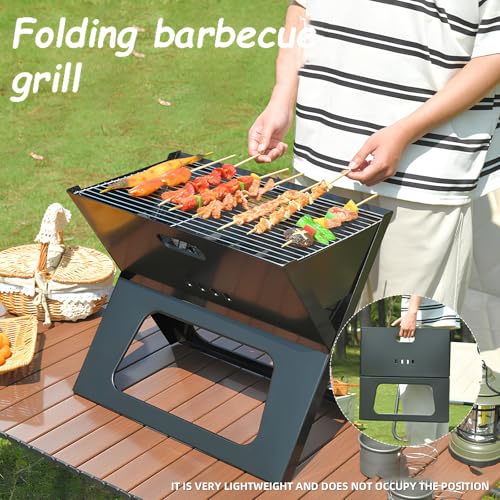 Parrilla portátil Chal – Solut de cocina plegable para camping y barbacoas en el patio trasero – Ligero y fácil de usar, perfecto para aventuras al aire libre