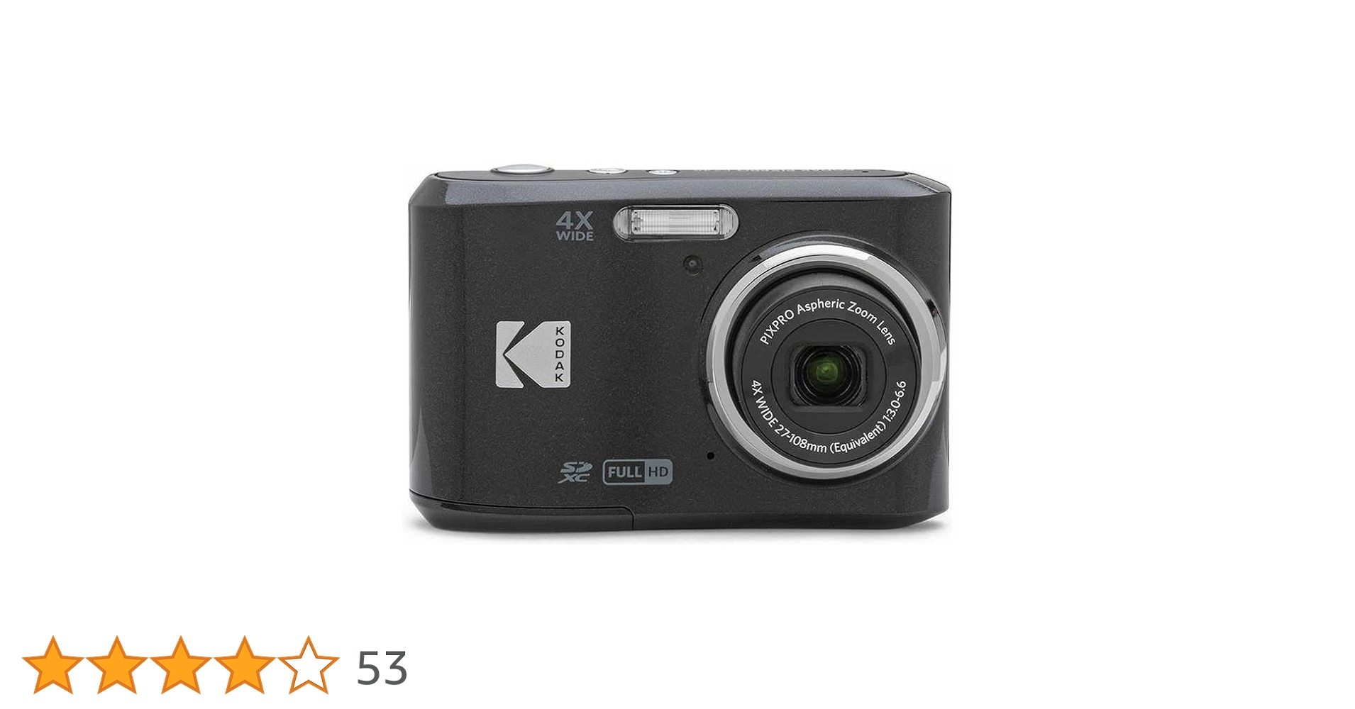 Amazon | デジタルカメラ PIXPRO FriendlyZoom FZ45 Kodak