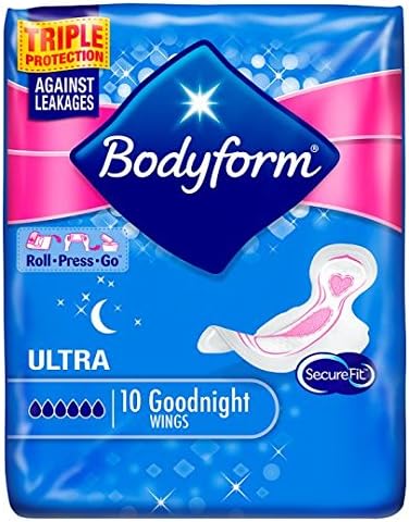 Bodyform Ultra Goodnight Sanitary Towels 10 Pack