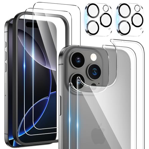 Maxdara [Upgrade [6 in 1] for iPhone 16 Pro Max Screen Protector (6.9 inches), iPhone 16 Pro Max...