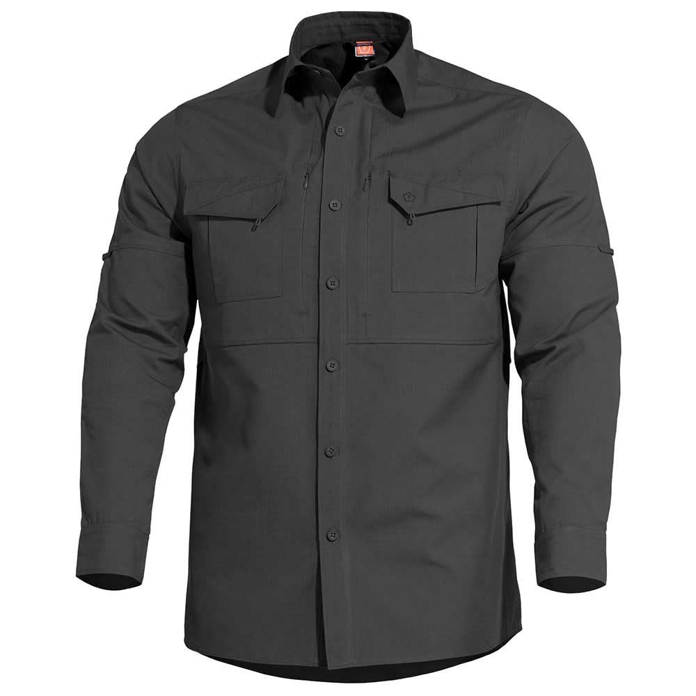 Pentagon Plato Tactical Shirt Black Size 4XL