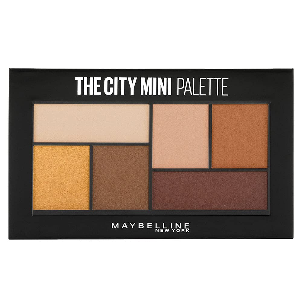 Maybelline New York The City Mini Eyeshadow Palette Makeup, Hi-Rise Sunset, 0.14 oz. Hi-Rise Sunset 0.14 Ounce (Pack of 1)