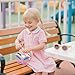 PinkSheep Toddler Purse for Girls Gifts Mini Purse Kids Shoulder Bag Crossbody Wallet 3-6Year Little Girl Gift Fashion (Butterfly)