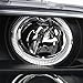 Spec-D Tuning LHP-MST05JM-TM Ford Mustang Halo Led Black Projector Head Lights