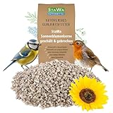 StaWa Sonnenblumenkerne geschält Bruch (Kernbruch) – schalenfrei & schnabelgerecht, Vogelfutter...