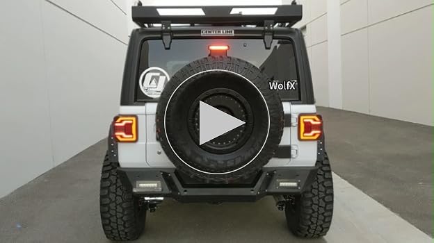 MAN WITH A MISSION　WOLF-TEC LIGHT JK Amazon.com: WolfX Tail Lights LED Sequential for Jeep