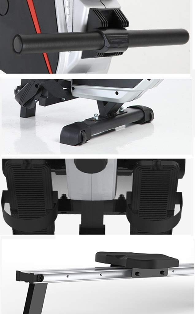 Foldable Rowing Machines Rowing Machine for Home Use Foldable Rowing Device with Intelligent Instrument Panel for Indoor Fitness Exercise Training Equipment