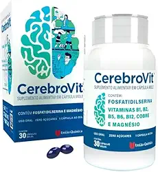Cerebrovit 30 Cápsulas Mole Suplemento Alimentar