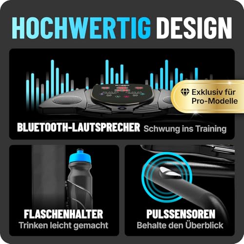 Bluefin Fitness Vibrationsplatte Pro Modell | Verbessertes Design - 8