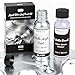 Nicpro Liquid Silver Leaf Paint Kit (2 × 1oz/30ml), Metallic Silver Acrylic Paint & Varnish for High Gloss Finish, Non Toxic Non Fading Shiny Chrome Paint for Crafts, Metal, Wood, DIY Decor Resin Art