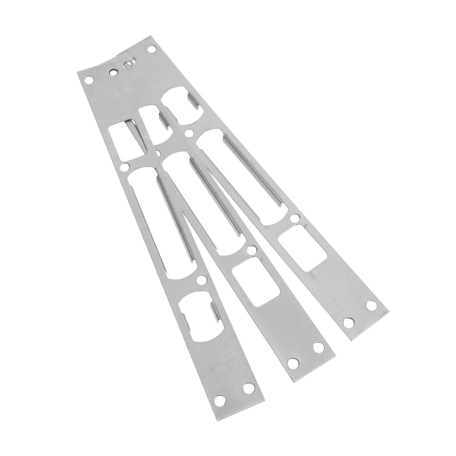 Gentryroo One Color 3Pcs Door Lock Body Plates Stainless Steel Security Locks Reinforcement