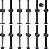 Keadic 25Pcs M6 x 65mm Black Hex Socket Cap Bolts Barrel Nuts Assortment Kit for Crib Baby Bed Cots...