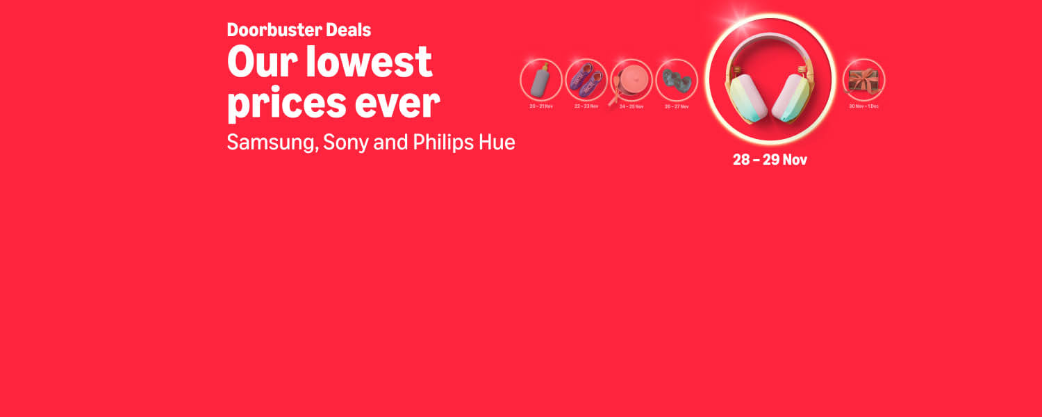 Doorbuster Deals in Tech