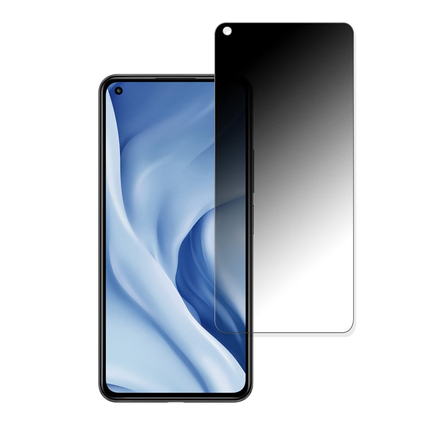 Amazon | Xiaomi Mi 11 Lite 5G 用 覗き見防止 フィルム ブルーライト