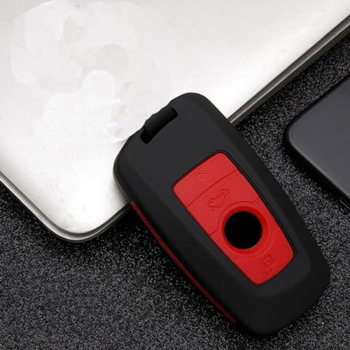 Housse clé voiture BMW F30 F20 F10 protection télécommande 320i 530i en fibre de carbone rigide