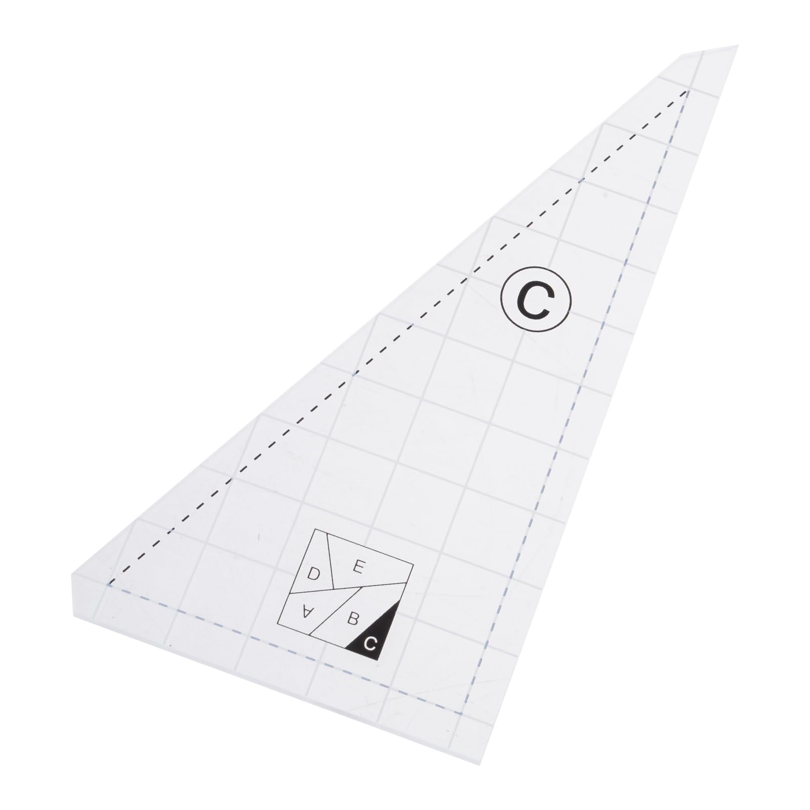 3/4 / 5Pcs Acrylic Quilting Rulers for Accurate Sewing and Fabric Cutting Measuring Quilting Patchwork Ruler Sewing Tool Accurate Measurement Ruler