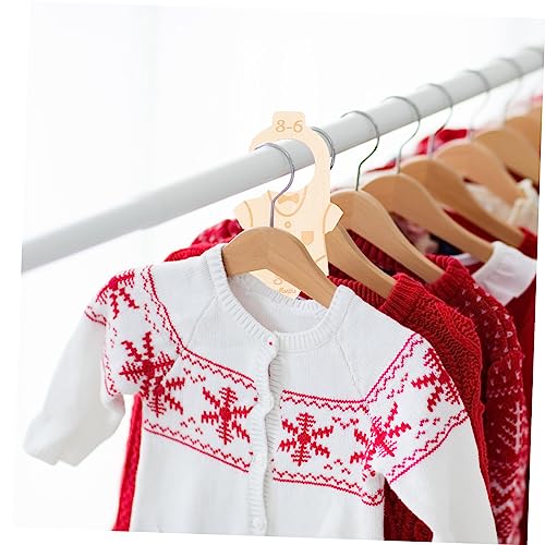 Toyvian 35 Peças Divisor De Armário Divisores De Cabide De Berçário Cabide Organizador De Roupas Div