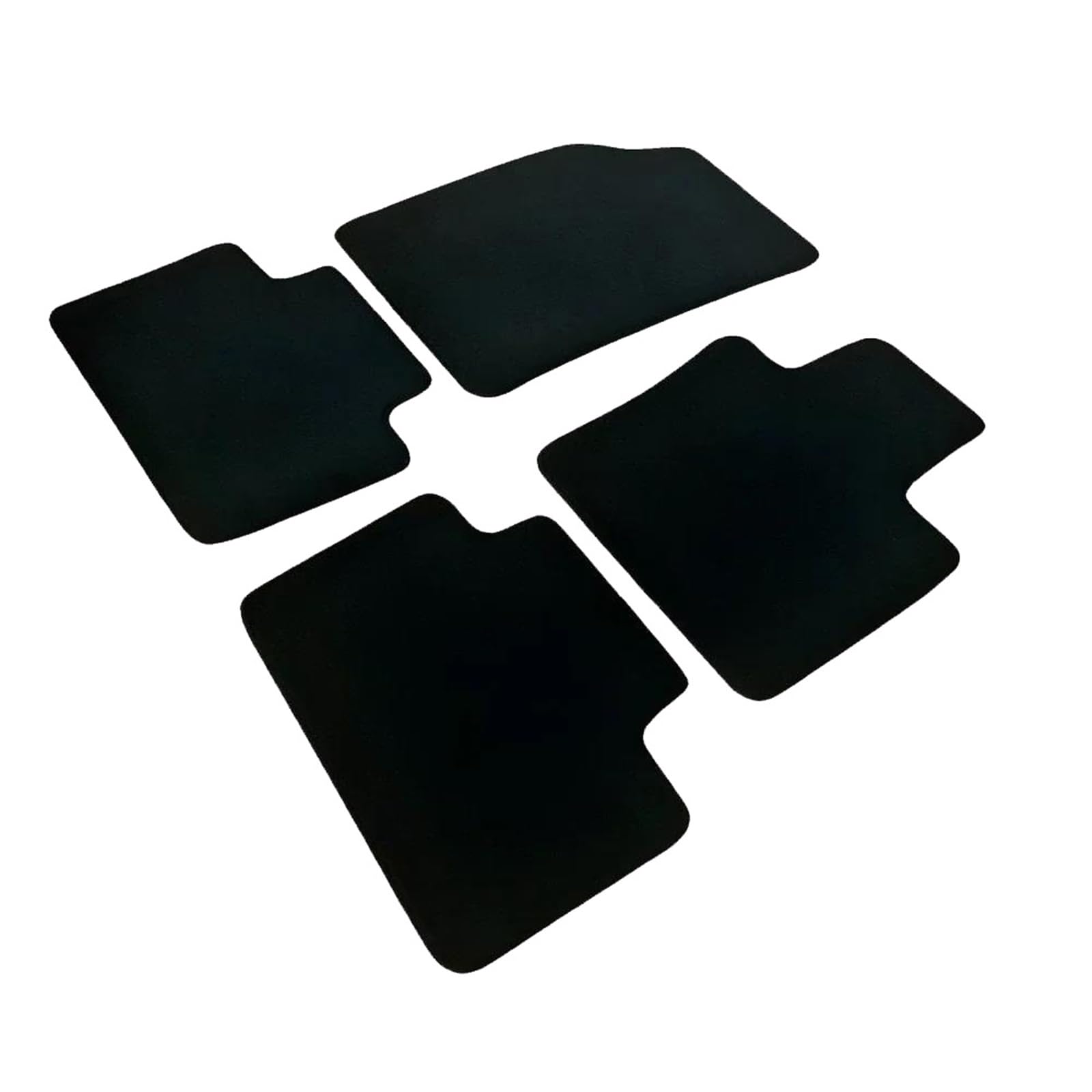 Tapis de sol de voiture XC90 noirs finitions premium