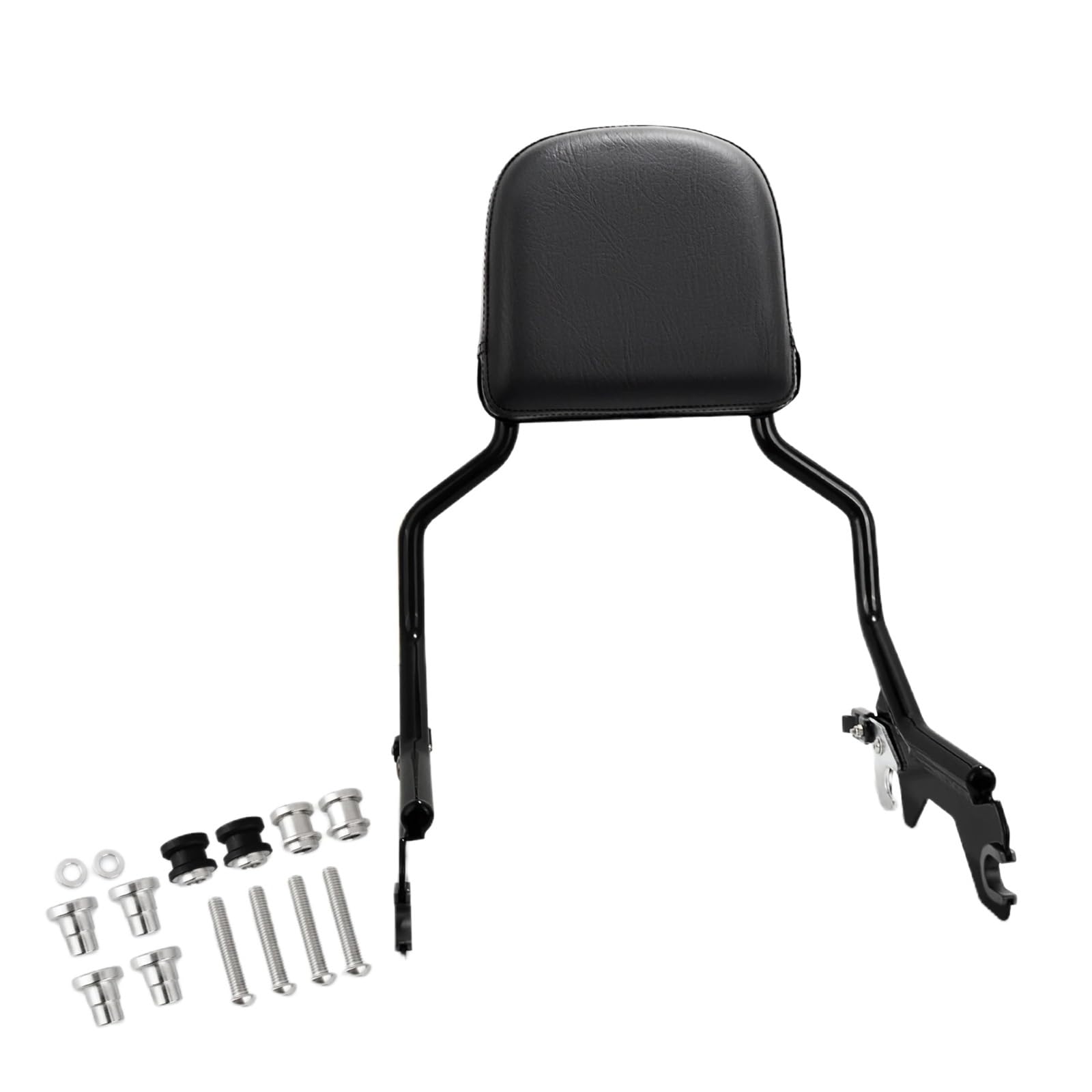 drążek Sissy z bagażnikiem Pasuje do Harley Softail Low Rider S ST 2018-2025 Sissy Bar oparcie Pad motocykle tylne wsparcie pasażera(Style B)