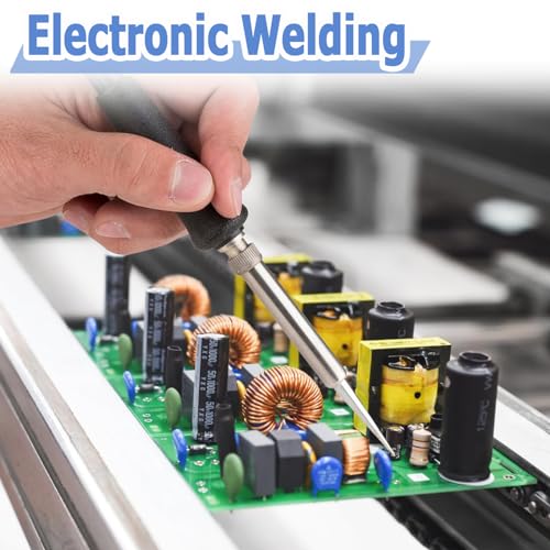 Image of Mesee 5 Pieces Weller ET Soldering Tip Set ETS Solder Iron Tips Replacement Lead-Free Welding Head Tool Accessory for Weller WE1010NA WES51 WES50 PES51 PES50 WEP70 EC1002 EC1201A