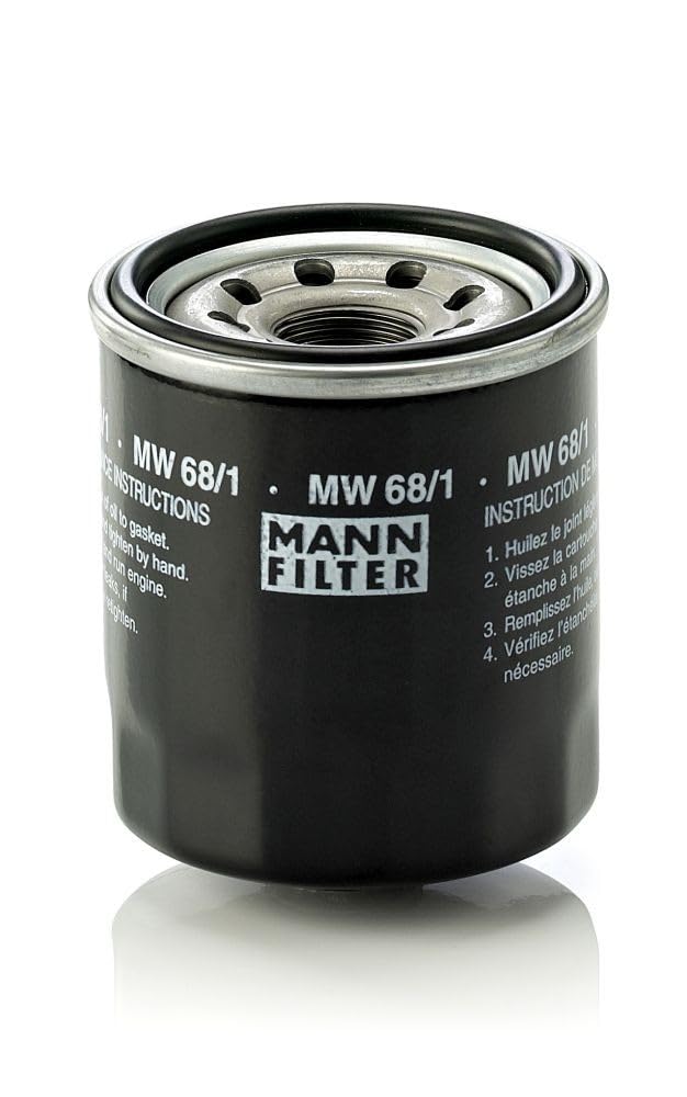 MANN-FILTER Filtro de aceite motor Filtro enroscable MW 68/1 Compatible con KTM MOTORCYCLES SUPERMOTO SC ADVENTURE HARD ENDURO DUKE