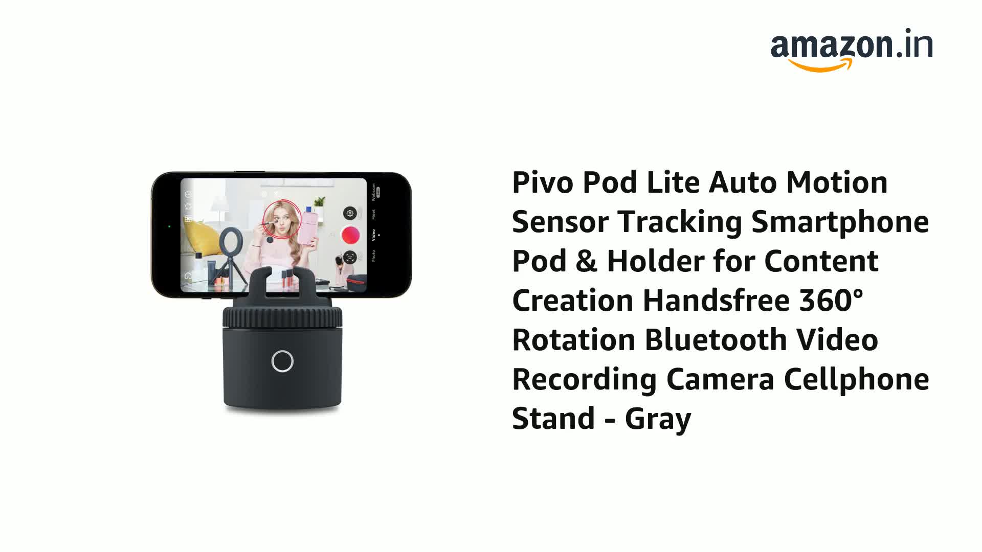 Pivo Pod Lite Auto Body and Face Tracking, Motion Sensor