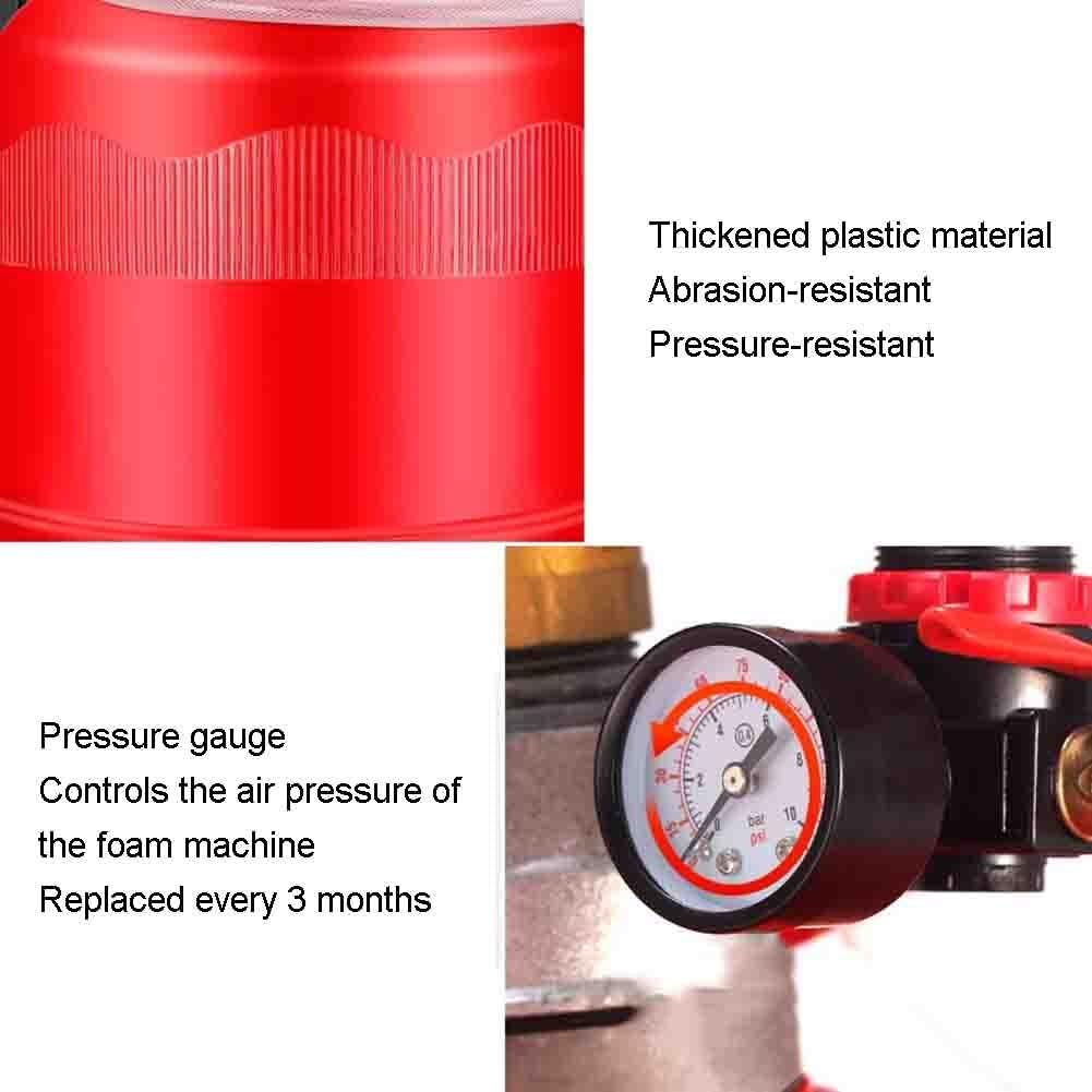 YJEUZCD Car Foam Sprayer, 80L Tank Pressurized Pump Sprayer, Foam Powerd Cleaning for Garden Patios Yard Green, Foamer Sprayer Wash Bottle