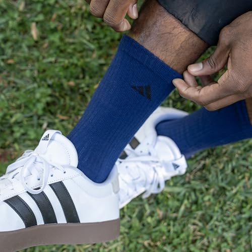 Chaussettes crew adidas Premium en coton doux avec compression anatomique lot de 3 - 3