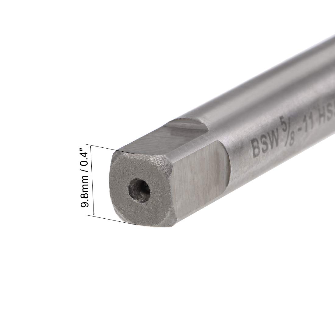 Maschio Metrico HSS M8 X 1,25 Mm – Per Filettatura Destra, Per Acciaio E Ghisa, Uso Su Macchine Utensili