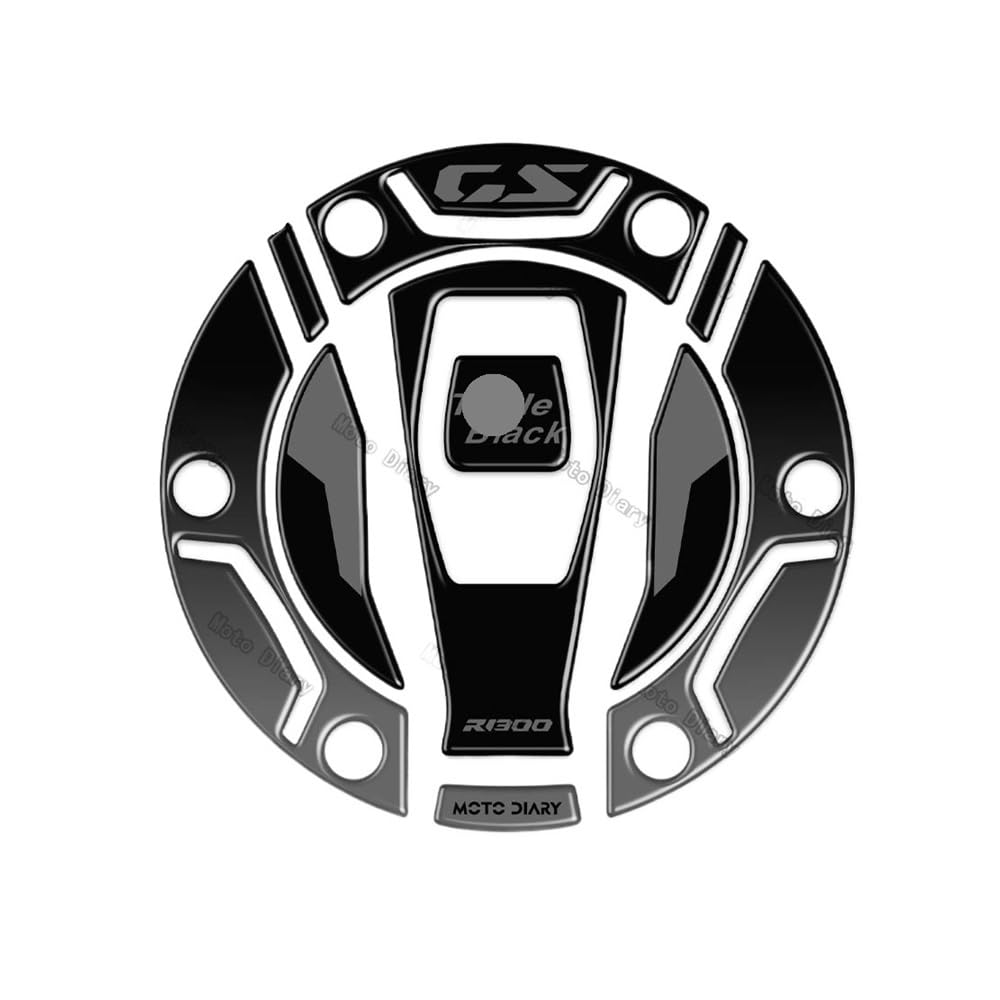 for R1300GS Motorcycle Tank Pad Sticker Protector Triple Black Decal for R1300 GS R 1300 GS Motorbike Tank Side Traction Traction Fuel Decal Tank