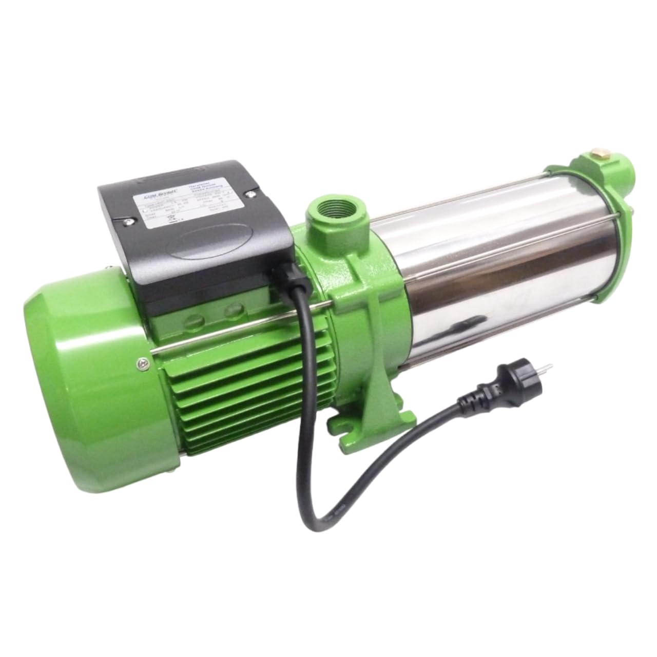 Pompe centrifuge 1,5 kW 8400 l/h 8,5 bar en acier inoxydable avec roues à aubes en acier inoxydable