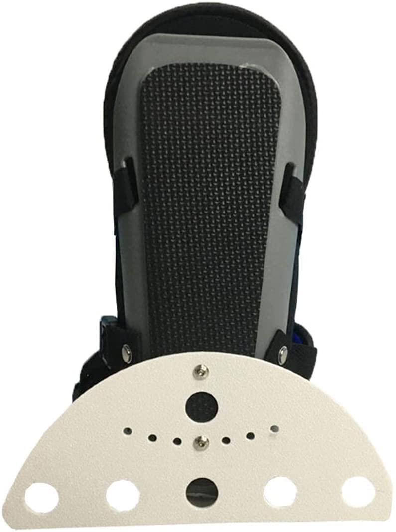 Ortesis para caída de pie Tobillera Férula Protectora para caída de pie Férula Protectora Adecuada para Lesiones de Tobillo Fracturas Fascitis Plantar Talones y Uso Nocturno (Tamaño: Grande)