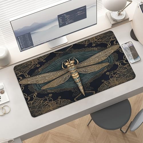Dragonfly Desk Mat alfombrilla grande de ratón antideslizante miniatura 6