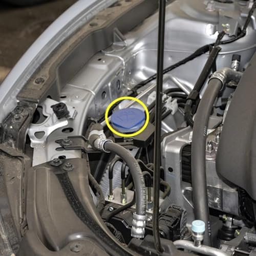 Car radiator cap Compatible With Mazda For CX-5 CX-4 6 For Atenza KD3567483 Car Windshield Wiper Washer Fluid Reservoir For Tank Bottle Cap Cover(With Rope)