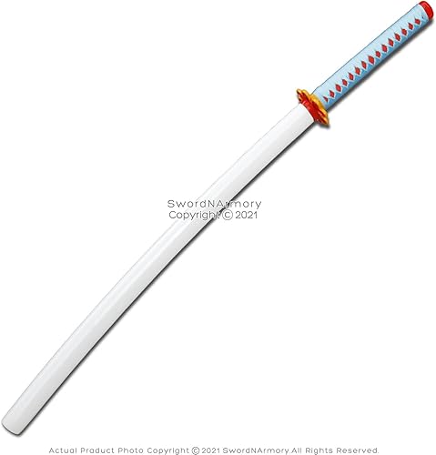 Miniatura 10 de Munetoshi Demon Swords Anime Cosplay Costumes Foam Steel LARP Katana Samurai Tanjiro Zenitsu Inosuke Kyojuro