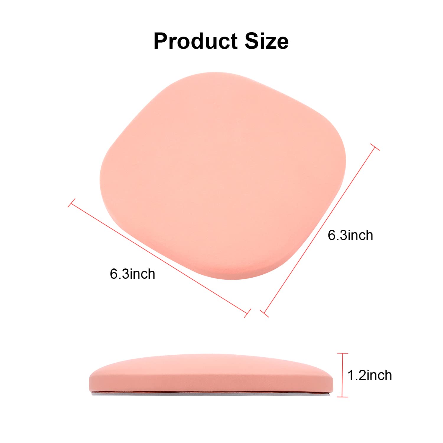 Cuscino per Bracciolo Unghie per Gomito,Manicure Cuscino per mani per unghie per Uso Domestico da Parte Dei Tecnici(3 colori) (Pink)
