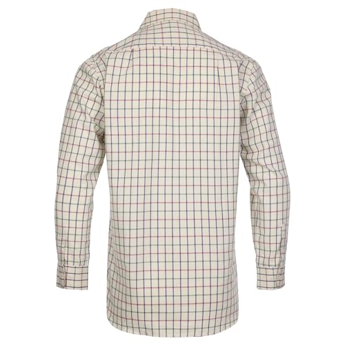 Fort Workwear Men’s Melton Tattersall Check Shirt Long Sleeves Dress Shirt for Men2