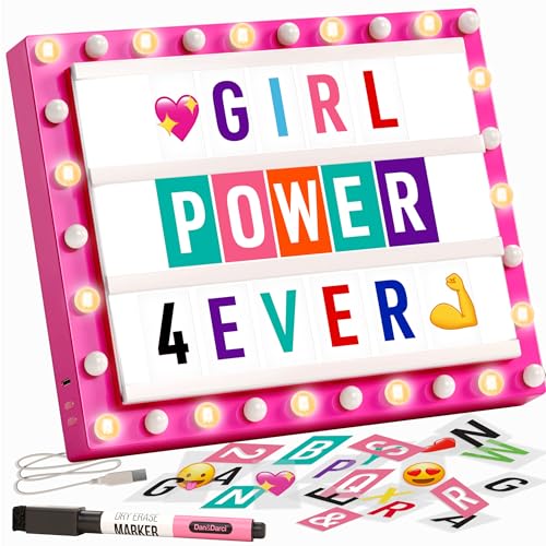 Dan&Darci Cinema Light Box for Girls - Gifts for 8