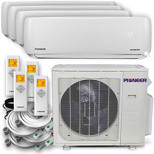 Pioneer Air Conditioner Pioneer Multi Split Heat Pump, Quad (4 Zone) #TOP22