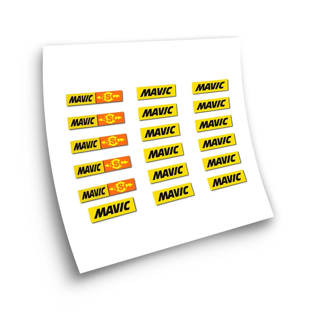 Pegatinas Mavic IO para llanta con vinilo premium para MTB 29'