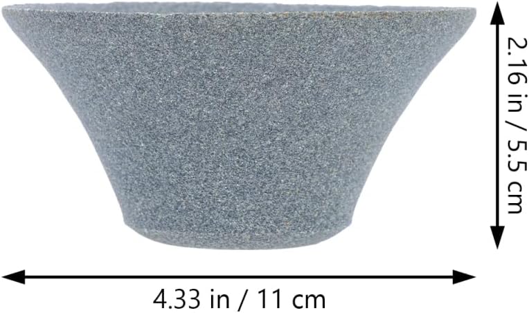 Healeved Ceramic Tea Filter Cup Reusable Tea Dripper Filter with Fine Mesh Strainer for Loose Leaf and Coffee Brewing 4.33X4.33X2.16In for Home and Restaurant Use