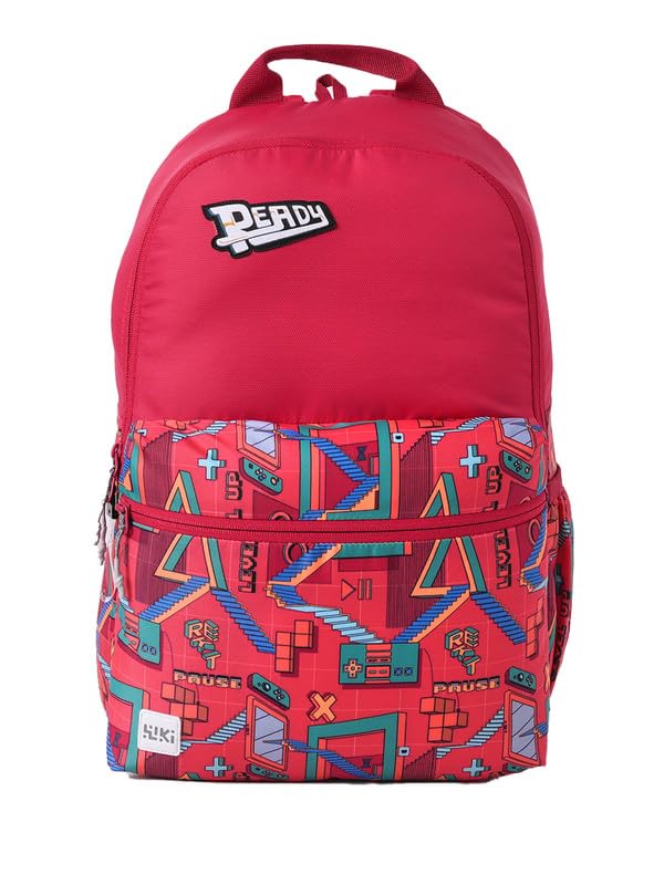 Image of Wiki Stylish Unisex Backpack Pack Durable & Lightweight backpack for Men & Women | Backpack for Office, Gym, Travel (18.5 Litre, Red)