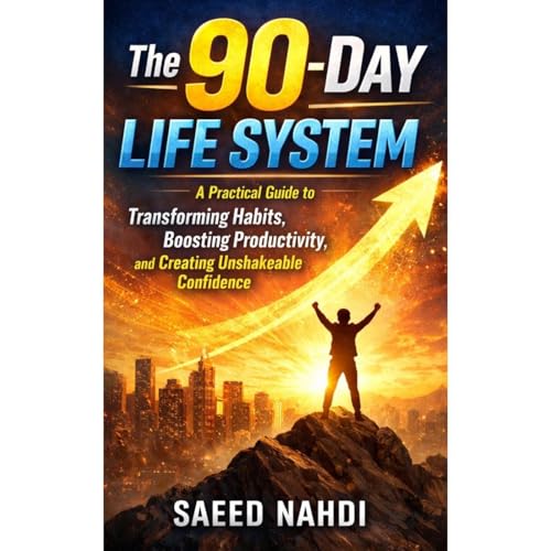 The 90-Day Life System Audiolibro Por SAEED NAHDI arte de portada